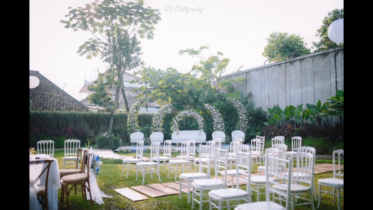 wedding bogor | rumah tua tapi mewah untuk acara pernikahan | ibu nya lebih heboh dari pengantin