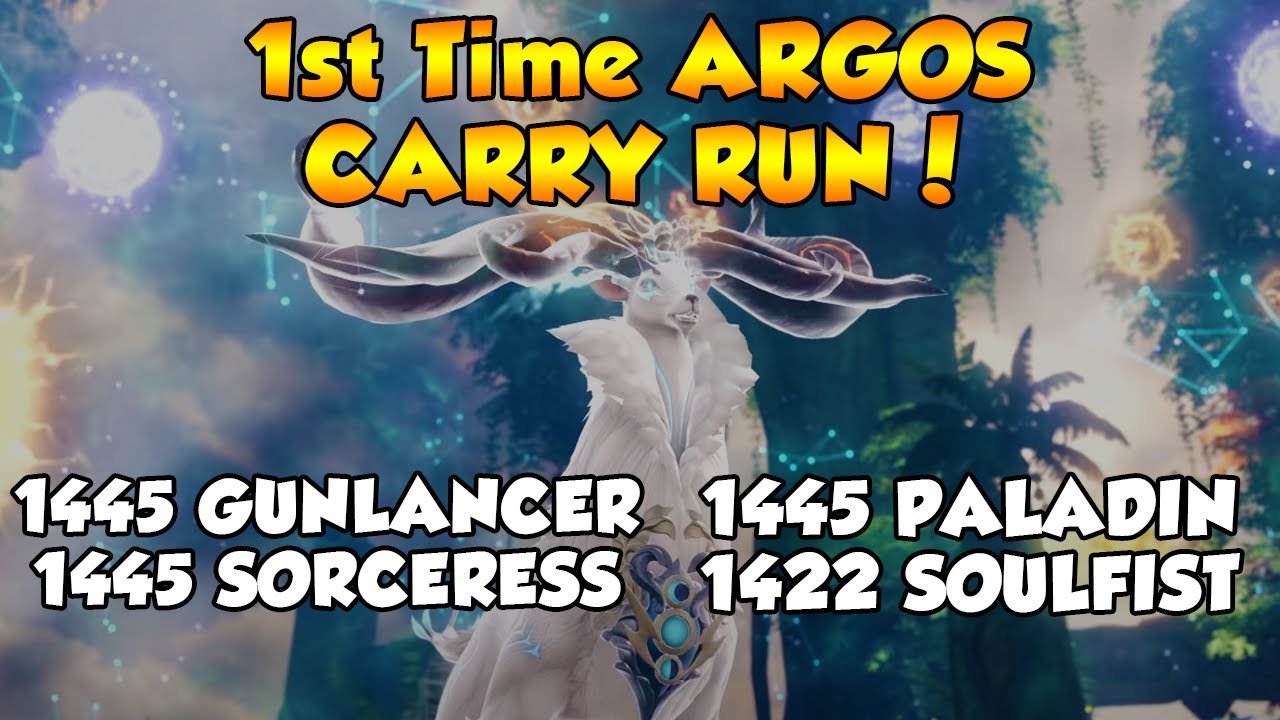 Lost Ark: Attempting My 1st Argos Carry Run!
