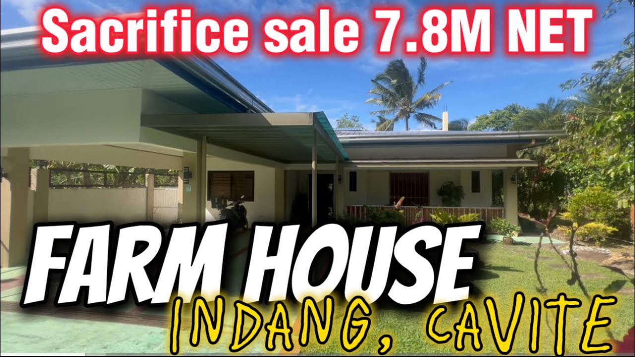 Nov-285 SOLD ‼️ Farm house and lot 630 sqm | retirement home | rest house | indang cavite