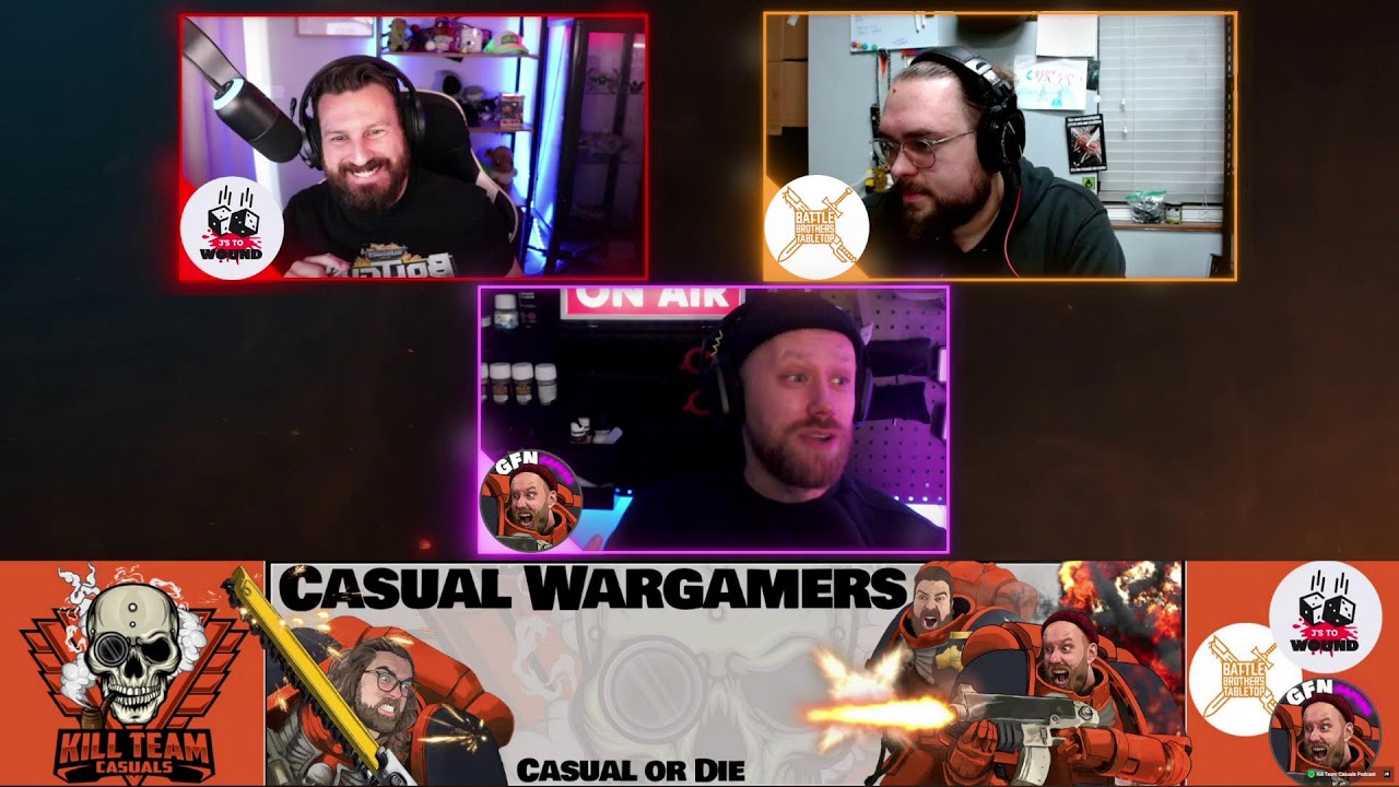 Kill Team Casuals Podcast - Live - Insidiants sneak peek