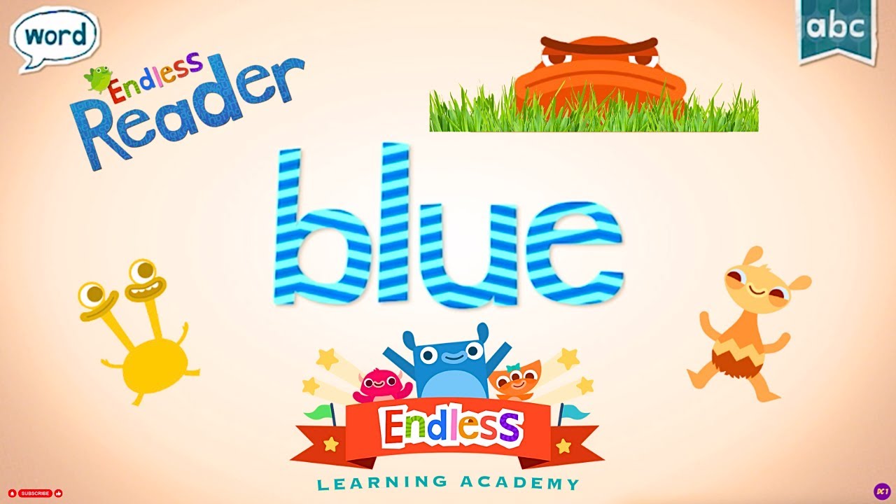 Meet 'BLUE' with Endless Reader | Learn Sight Words the Fun Way | Fun Educational Word Play