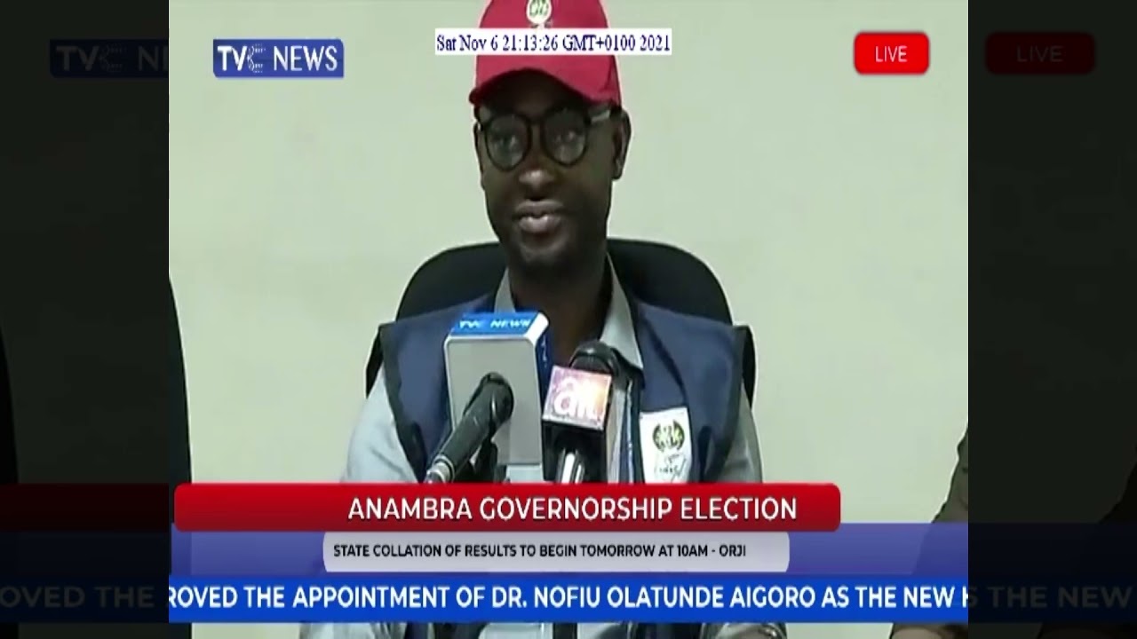 Anambra Election: INEC Announces Closure Of Voting, To Resume Collation Of Results 10am On Sunday