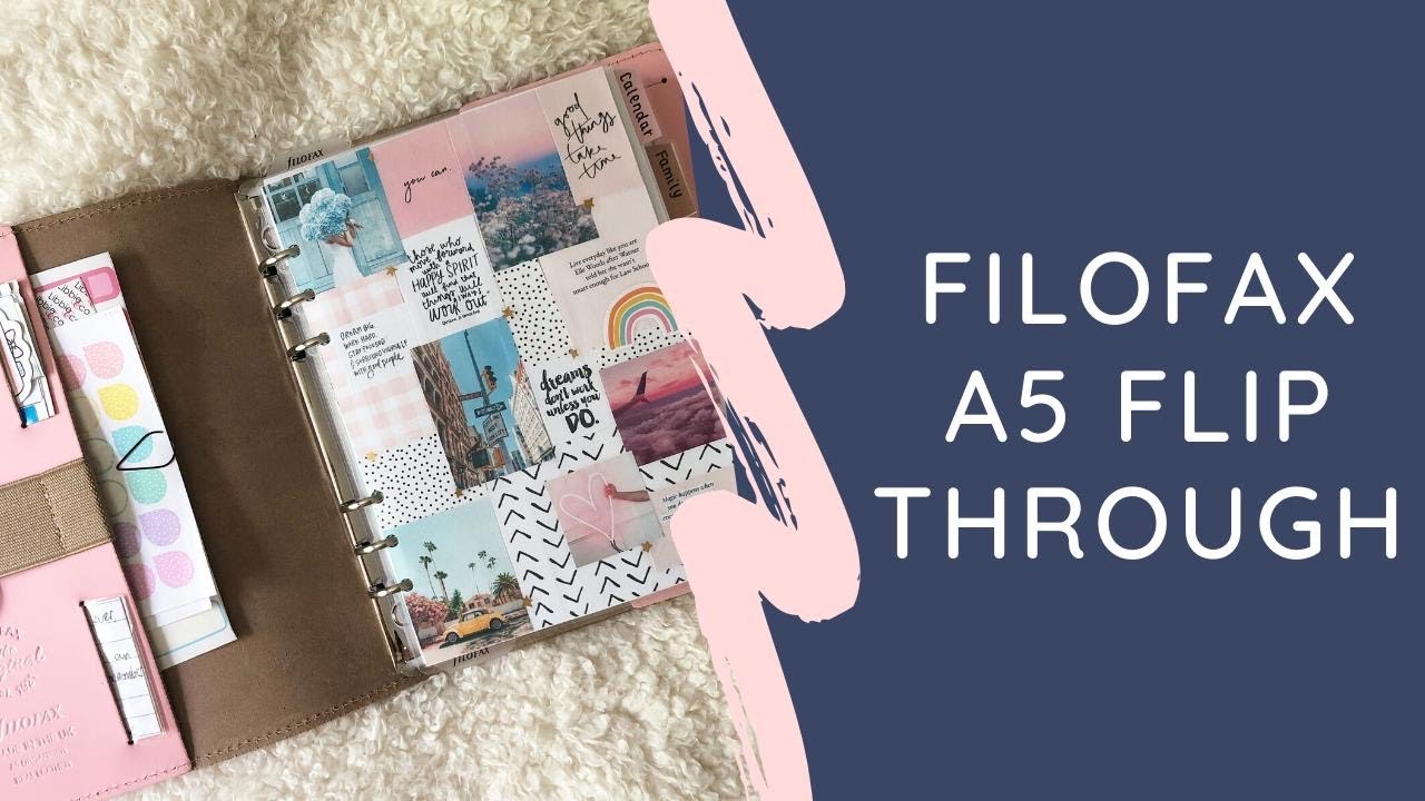 Filofax A5 Flip Through | June 2020