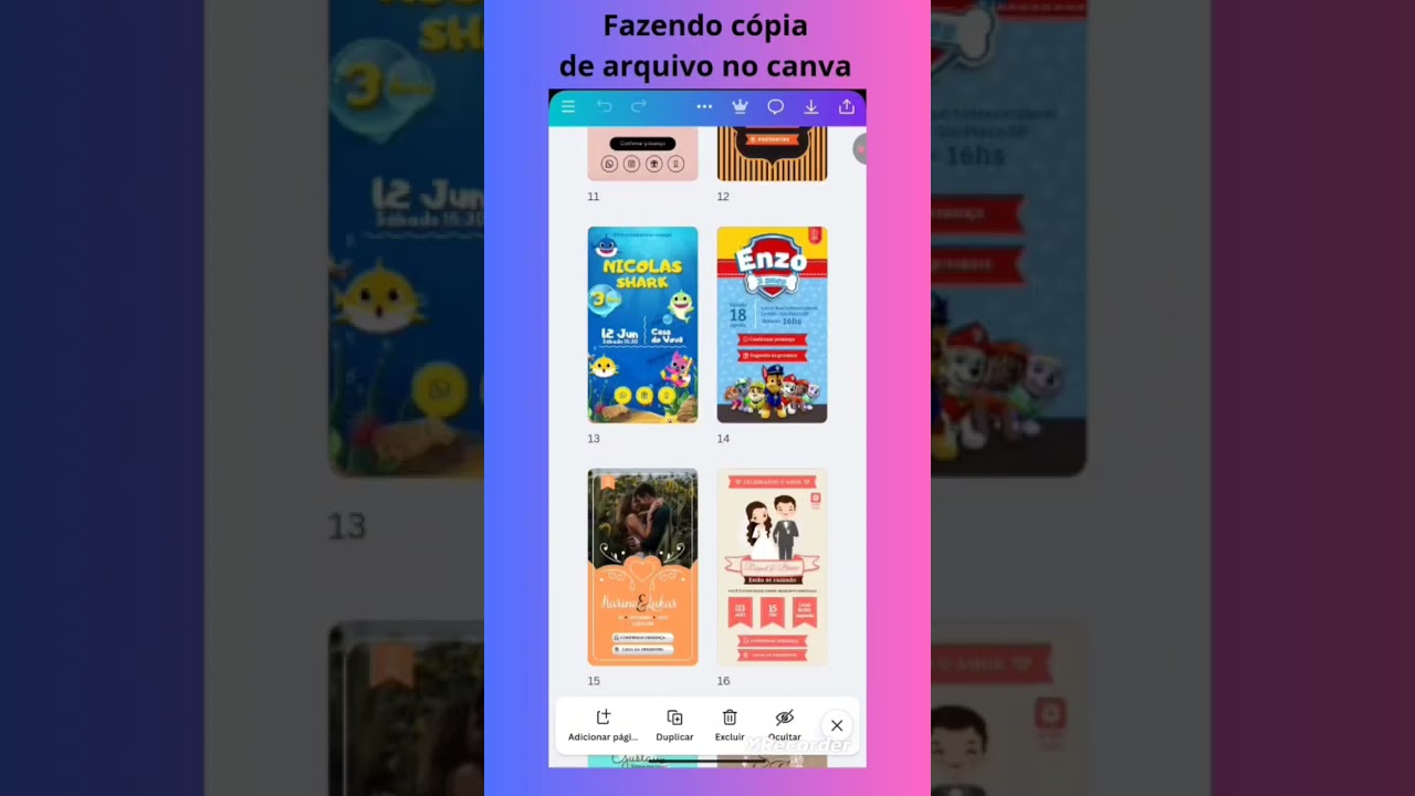 AULA DE SUPORTE @canva@CONFIGURA&Ccedil;OESCANVA #auladecanva