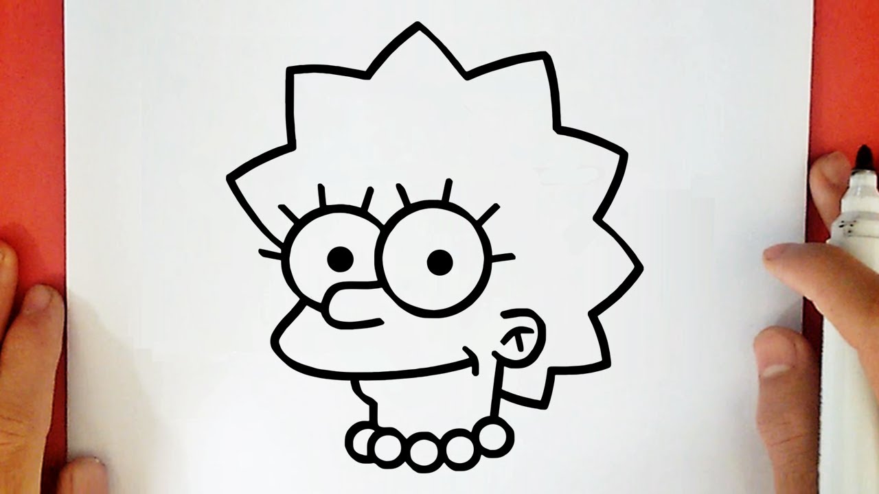 COMO DIBUJAR A LISA SIMPSON