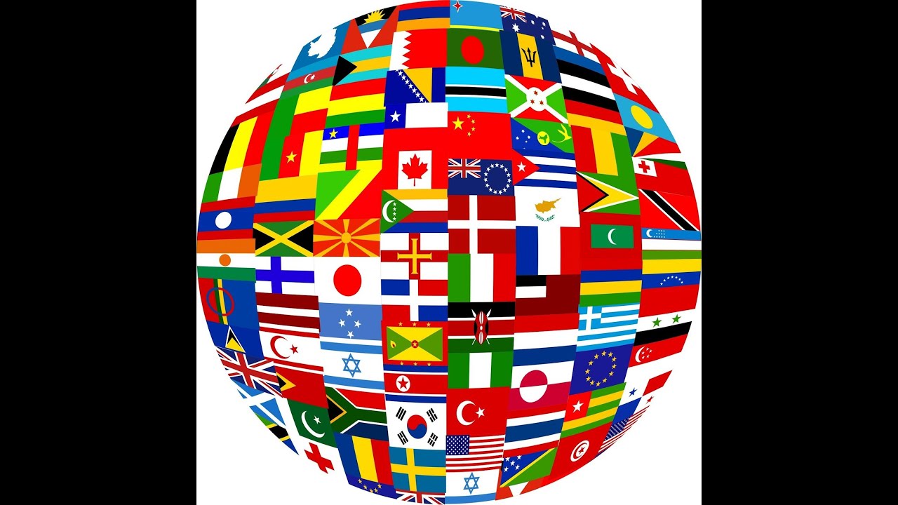 Flags of All Countries of the World with Names 2nd part music by Klimpers