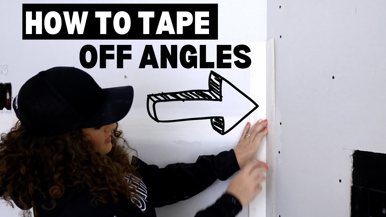 How to tape Off Angles