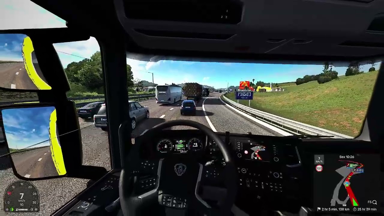 Fazendo uma entrega de papelão - mapa minas gerais - ETS2 1.58