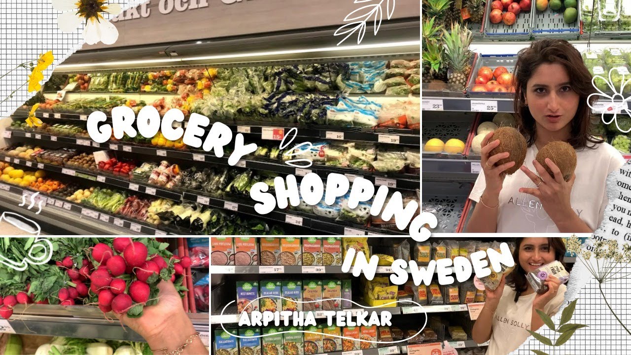 VEGGIE'S AND FRUITS SHOPPING IN SWEDEN ||GROCERY SHOPPING IN SWEDEN ||KANNADA VLOGS|| ARPITHA TELKAR