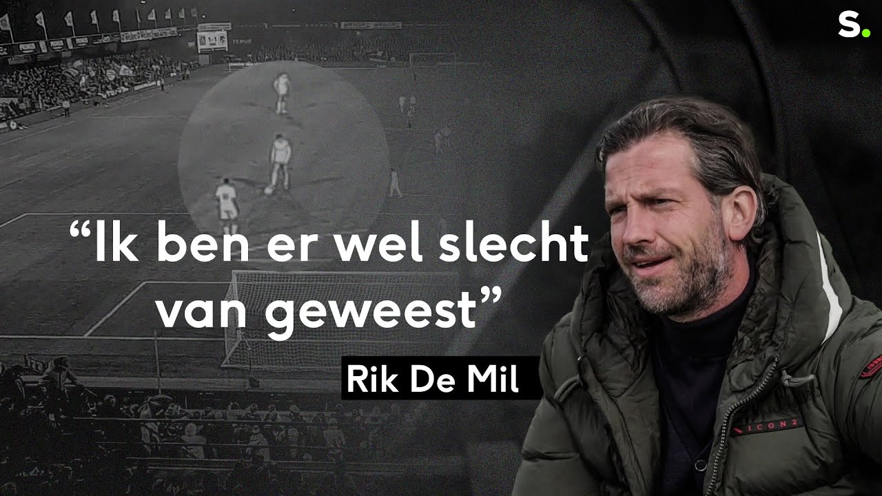 Degradatiepaus Rik De Mil toont zich niet rancuneus na remisesoap