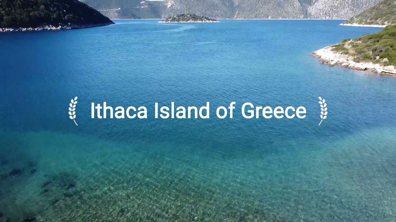 ithaca island of Greece , Loutsa Beach with DJI MAVIC MINI 17-2-2021 &Eta; &pi;&alpha;&rho;&alpha;&lambda;ί&alpha; &Lambda;&omicron;ύ&tau;&sigma;&alpha; &tau;&eta;&sigmaf; &Iota;&theta;ά&kappa;&eta;&sigmaf;