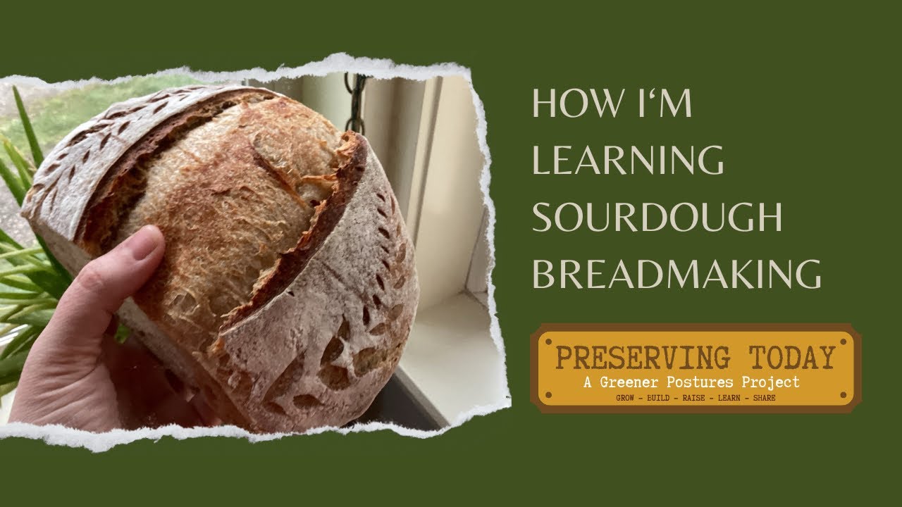 How I&rsquo;m Learning Sourdough Breadmaking