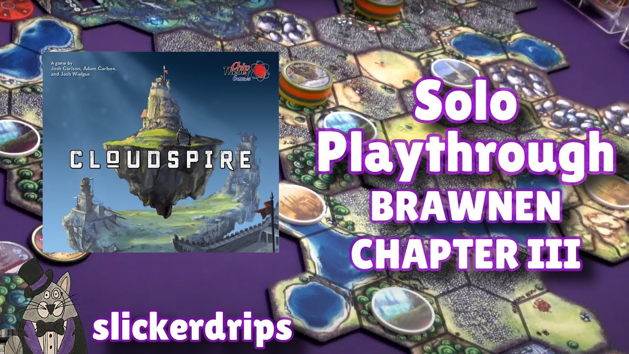 Cloudspire: Brawnen Chapter 3 - Solo Playthrough (Live Replay)