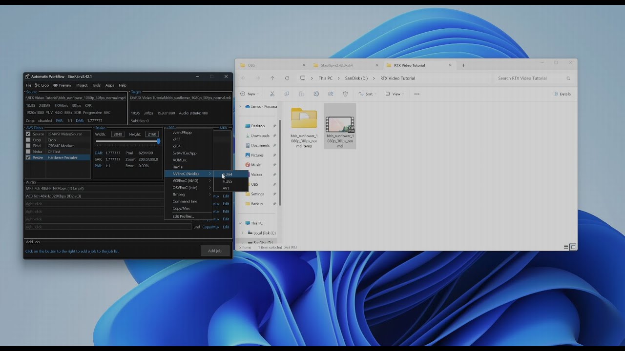 Upscale Offline Video Using AI RTX Video Super Resolution and RTX HDR