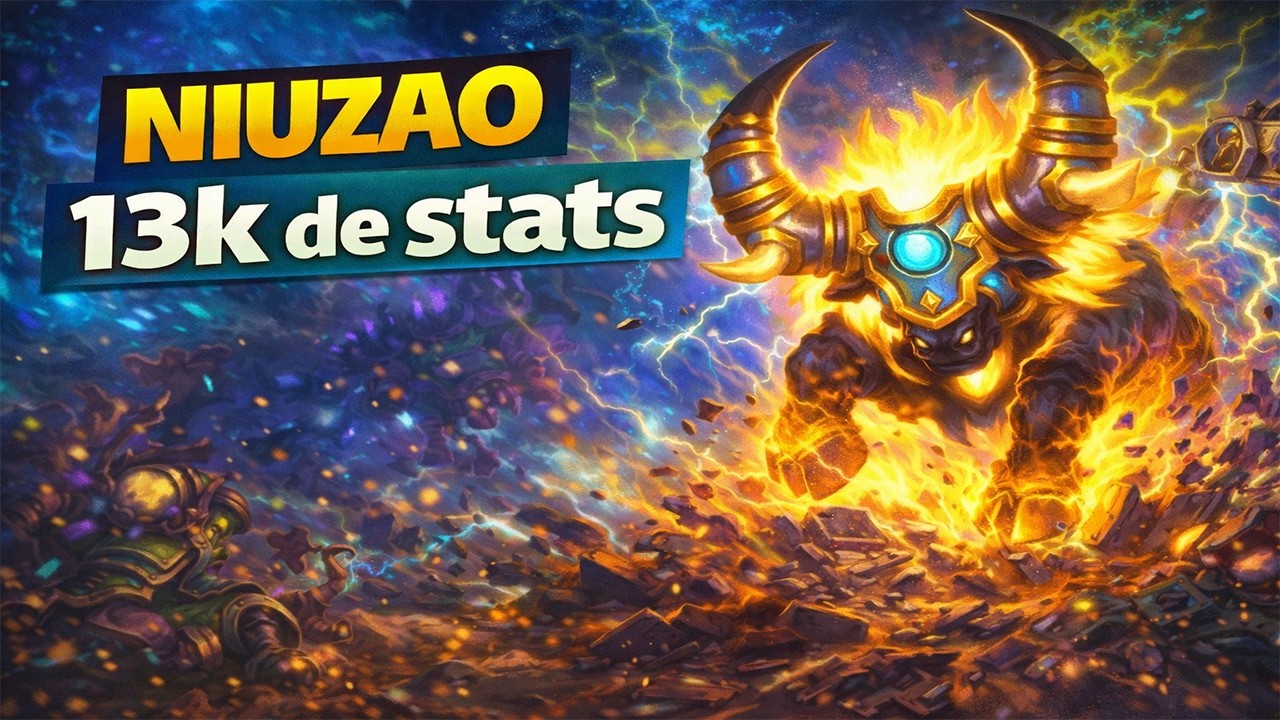 NIUZAO 13K DE STATS - Top 3 EU BG