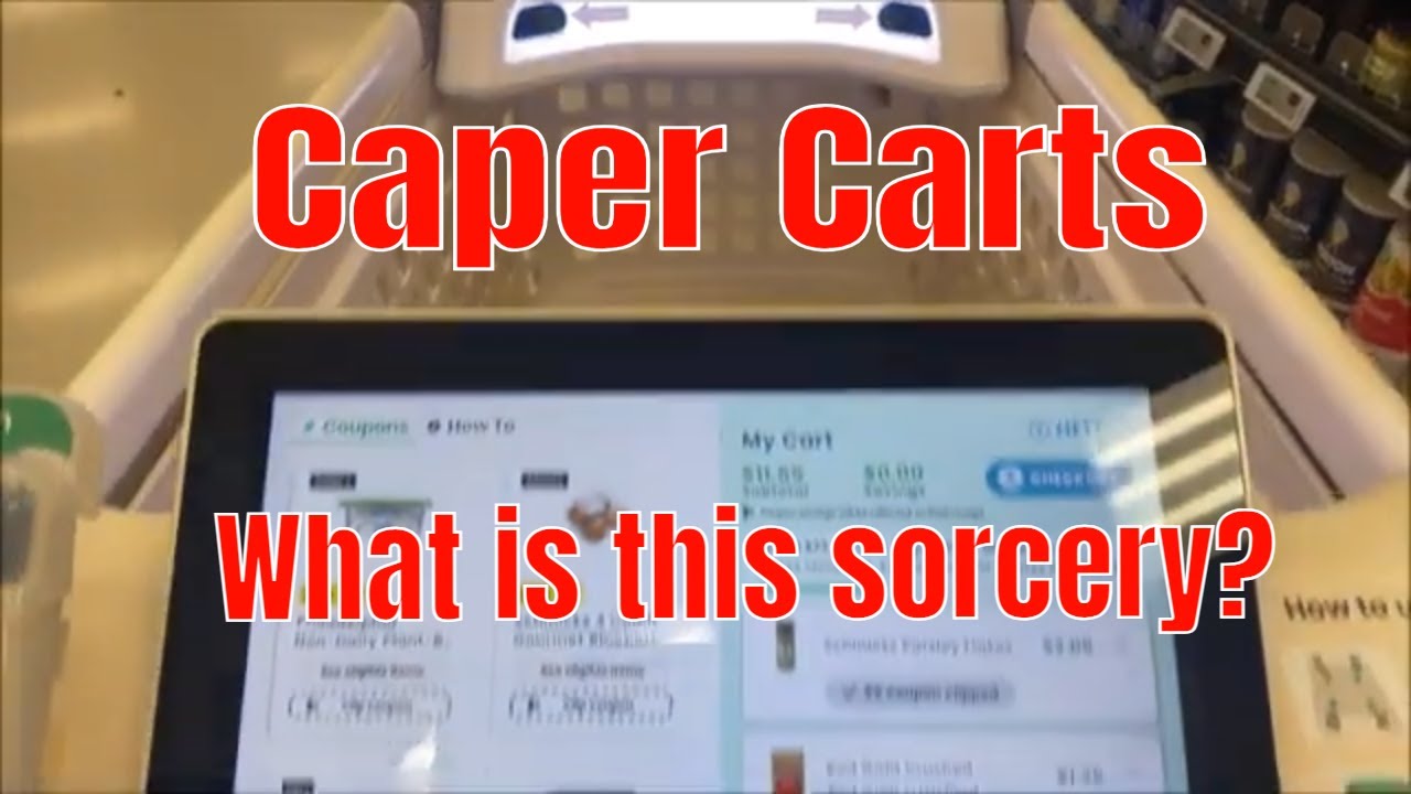 Caper Carts at Schnucks