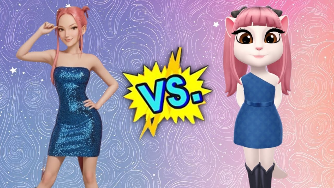 Mira  from K-Pop: Demon Hunters Cosplay My Talking Angela 2 New Update