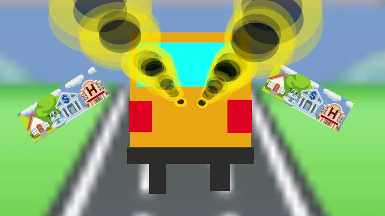 Wheels on the bus to po