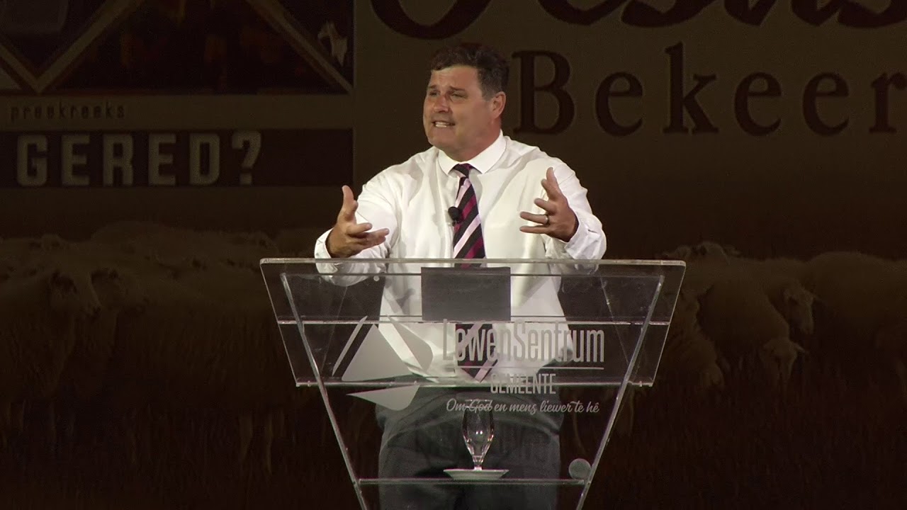 JESUS SÊ: “BEKEER JOU” - Andries Enslin, 10 Februarie  2019