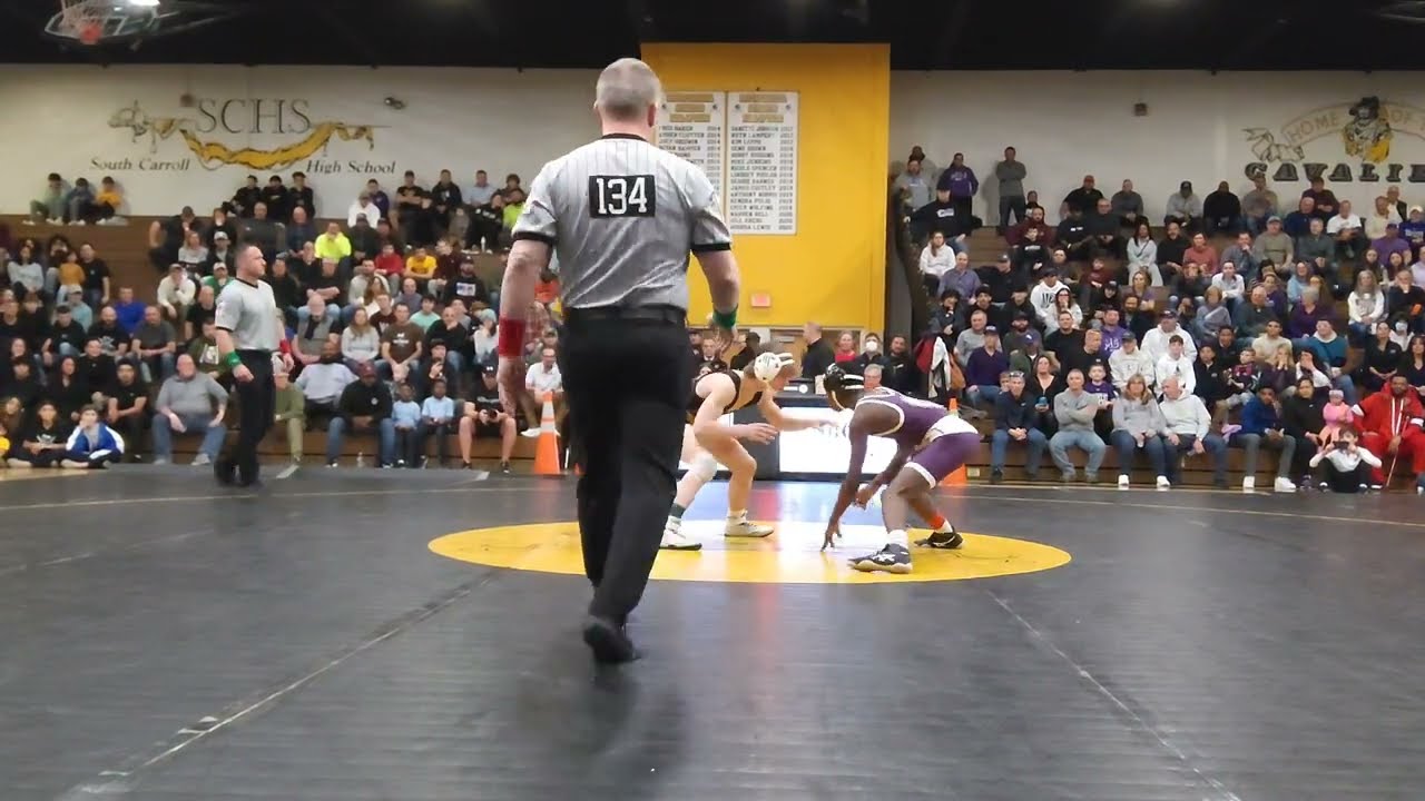 106lbs #8 JoJo Cooper (MSJ) 5-0 Dec #10 Grayson Barnhill (SC), MSJ 3 - SC 0