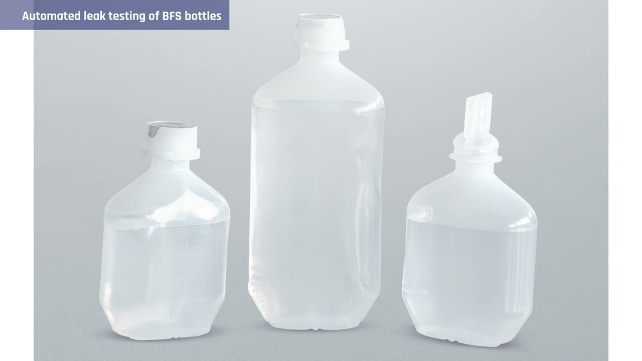WILCO Automated Leak Testing of BFS Bottles R DPPB - Being sure