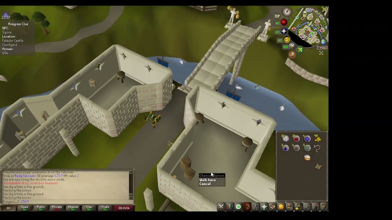 Going Lion's Mane quality ADHD on Old School RuneScape - 2026 02 23