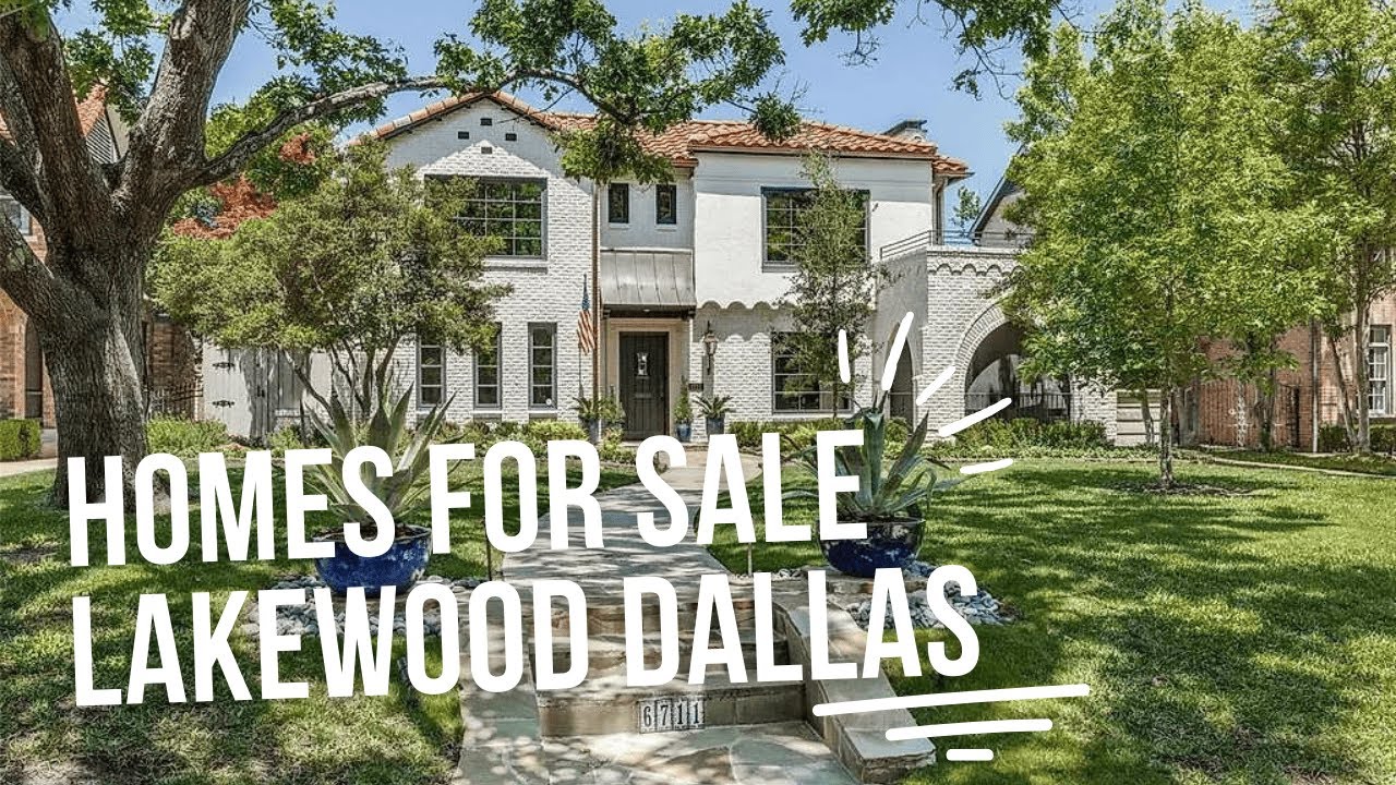 Homes For Sale in Lakewood Dallas - Driving Tour Through the Lakewood Neighborhood of Dallas