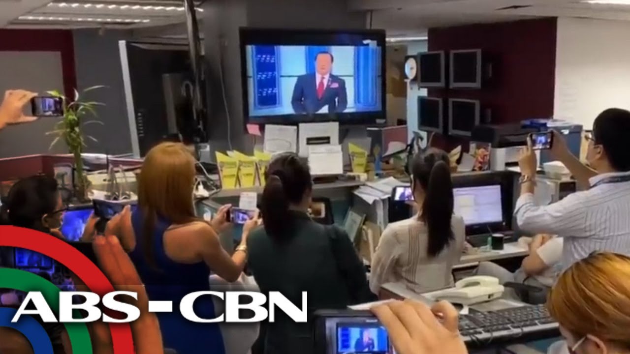 Взгляд изнутри редакции ABS-CBN после приостановки вещания сети | ANC