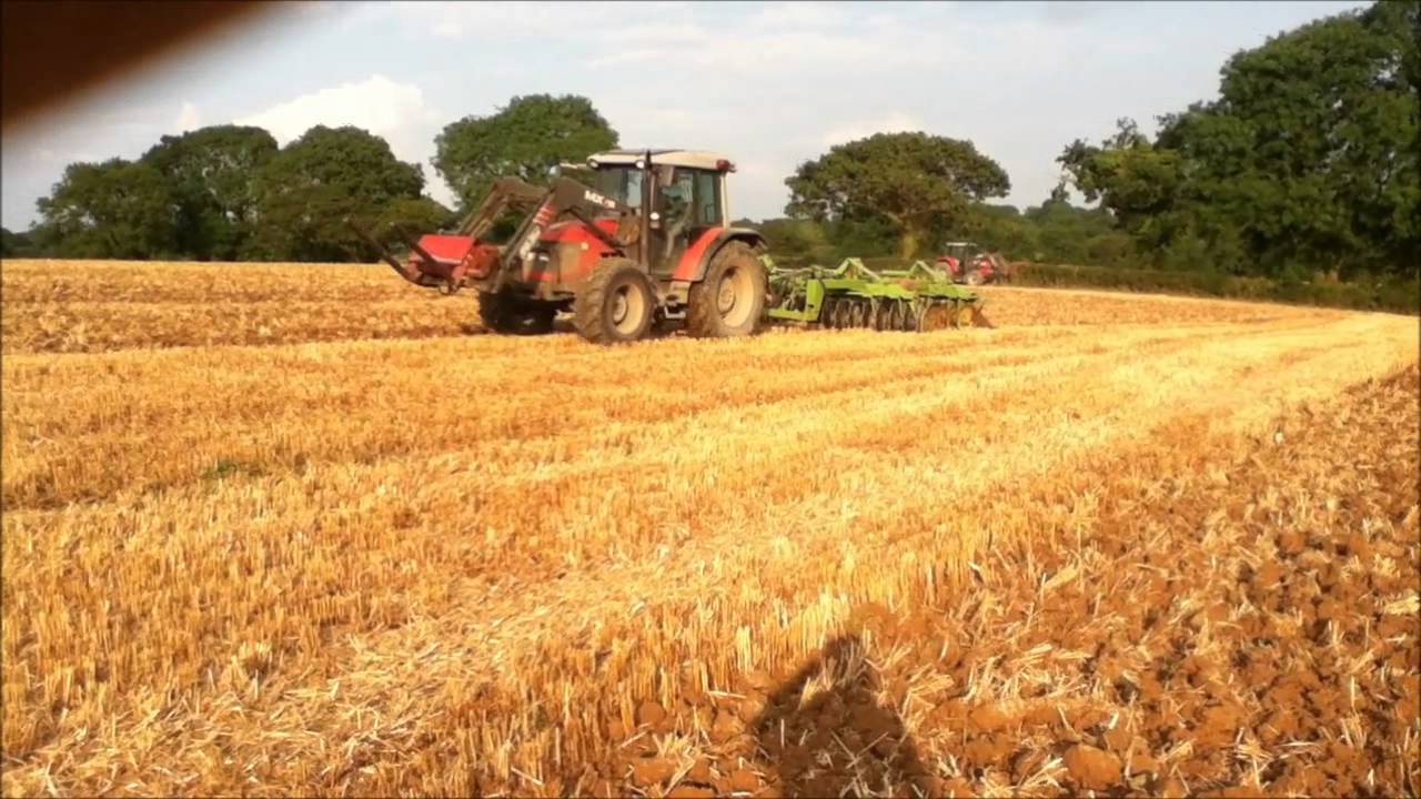 Same Silver 110 pulling disc harrows