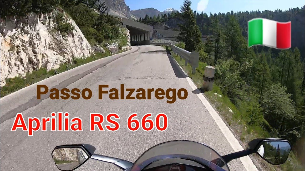 Aprilia RS 660 - Passo Falzarego