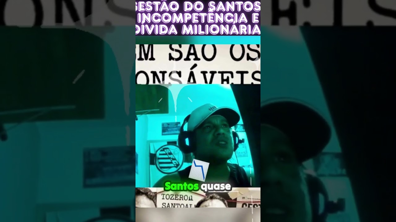 🐳🤍🖤 Gestão Incompetente: Dívida Dispara E O Santos Afunda Sem Resultados! ⚽🔥  