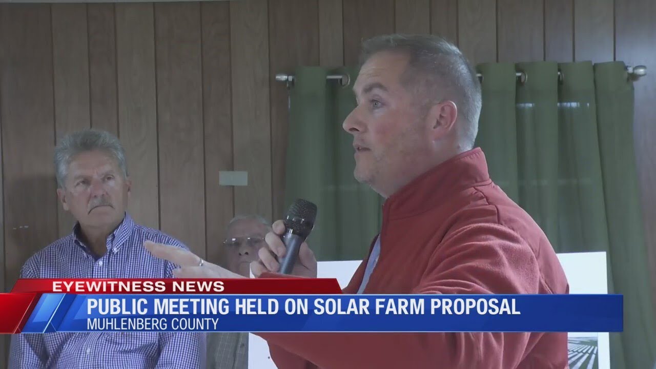 Muhlenberg County Solar Farm meeting
