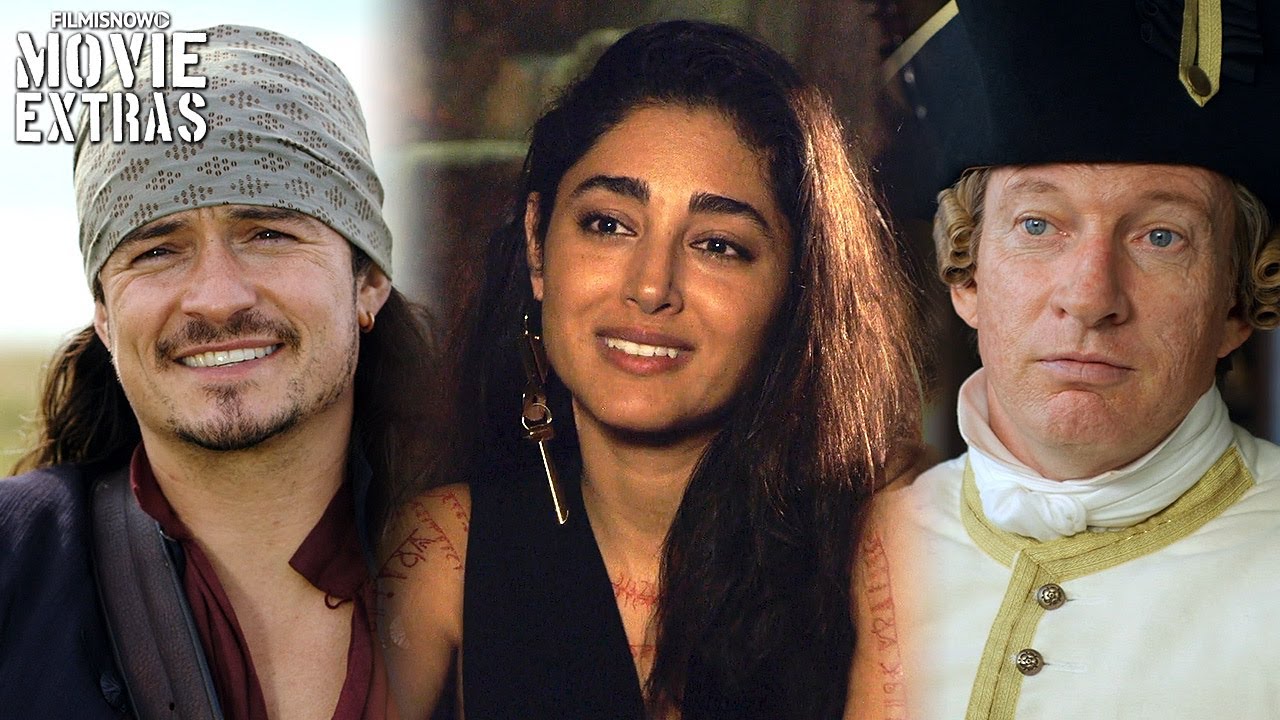 Pirates of the Caribbean 5 | On-set visit with Orlando Bloom, Golshifteh Farahani & David Wenham