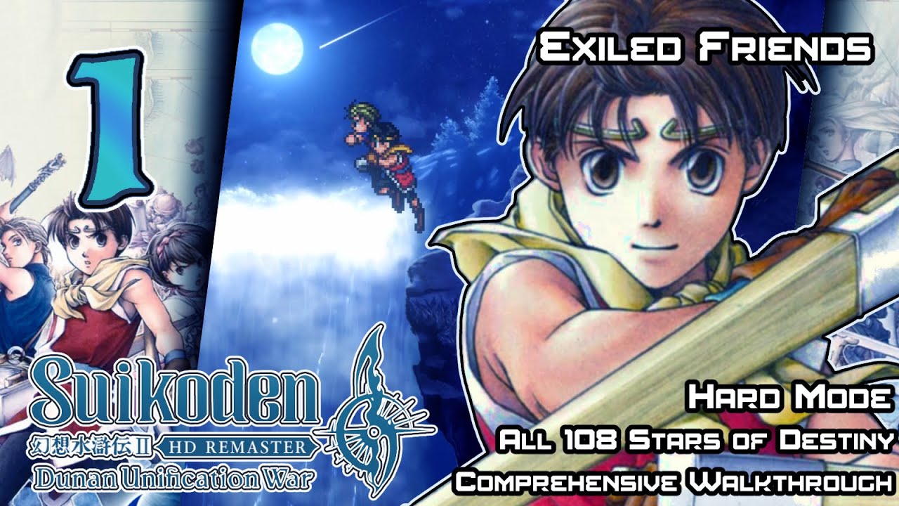 Suikoden II: Dunan Unification War HD Remaster - Walkthrough - Ep. 1: Exiled Friends