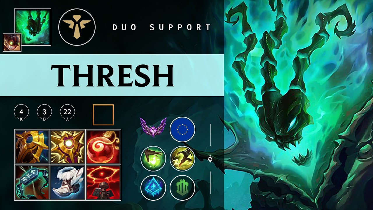Thresh Support vs Vel'Koz - EUW Master Patch 26.02