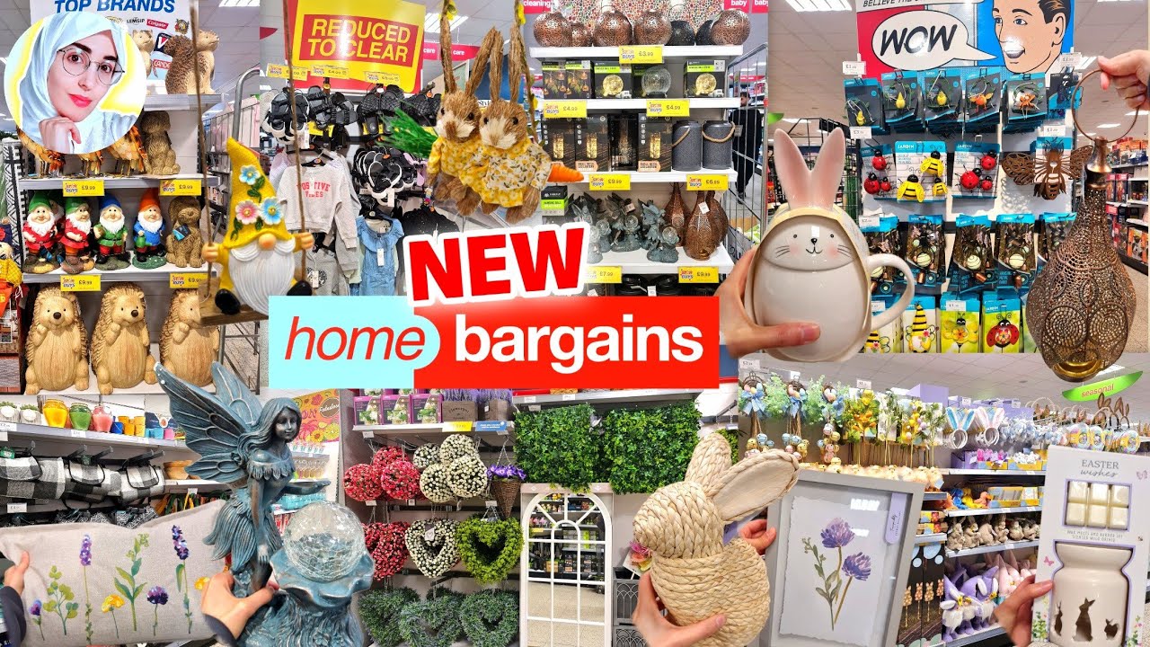 HOME BARGAINS HAS SO MUCH NEW IN 😍 Shop With Me 🥰 Spring, Garden, Easter, Home, Decor, Summer etc ✨️