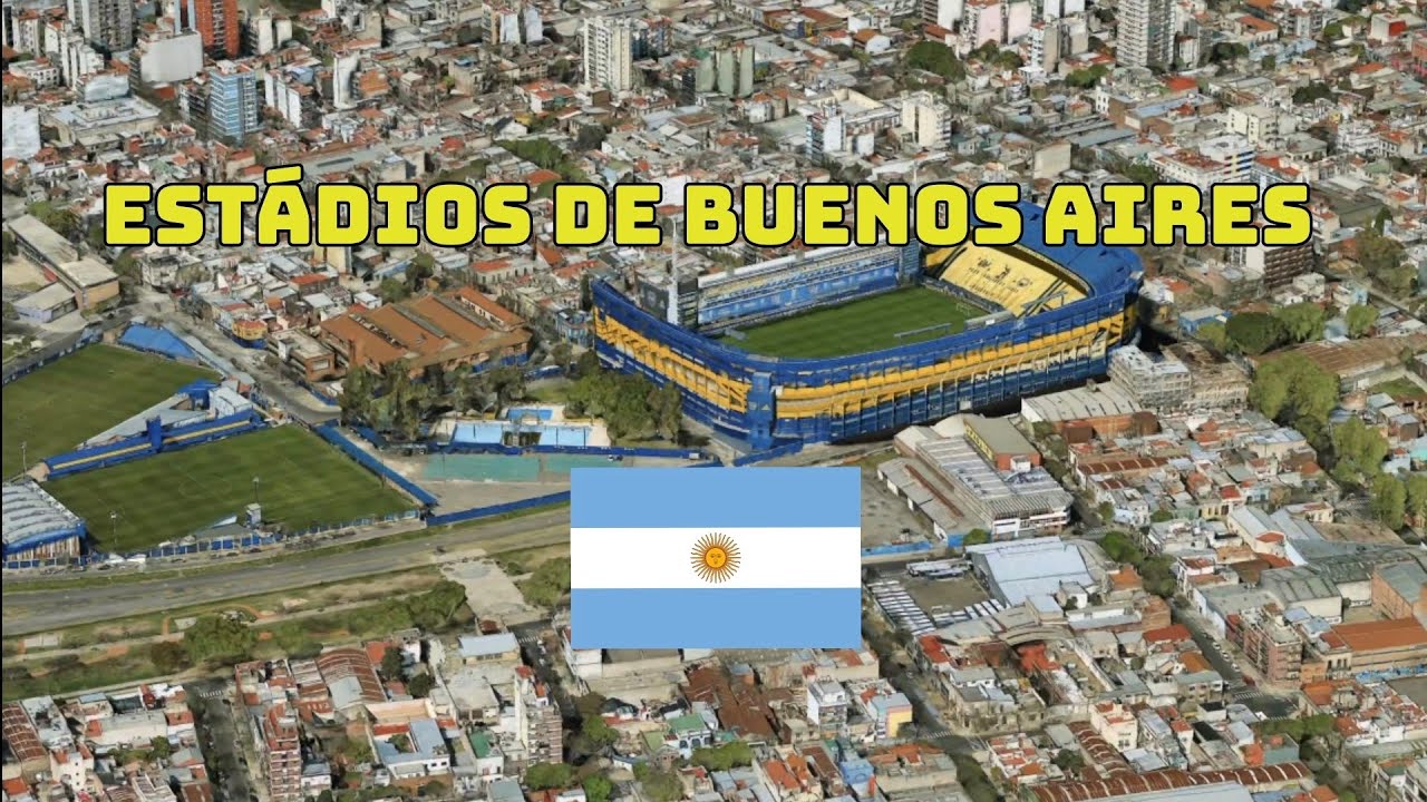 Estádios de Buenos Aires - Tour virtual em 3d 