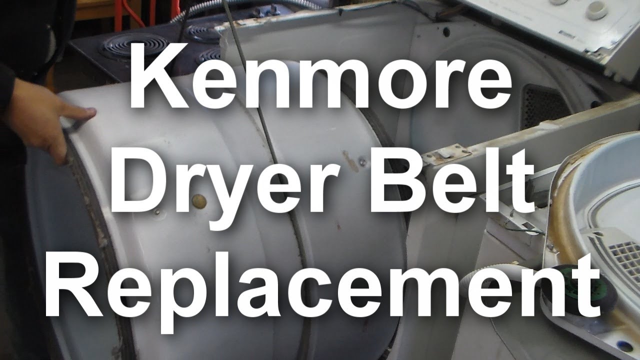 How to Replace the Belt on a Kenmore 90 Series Dryer