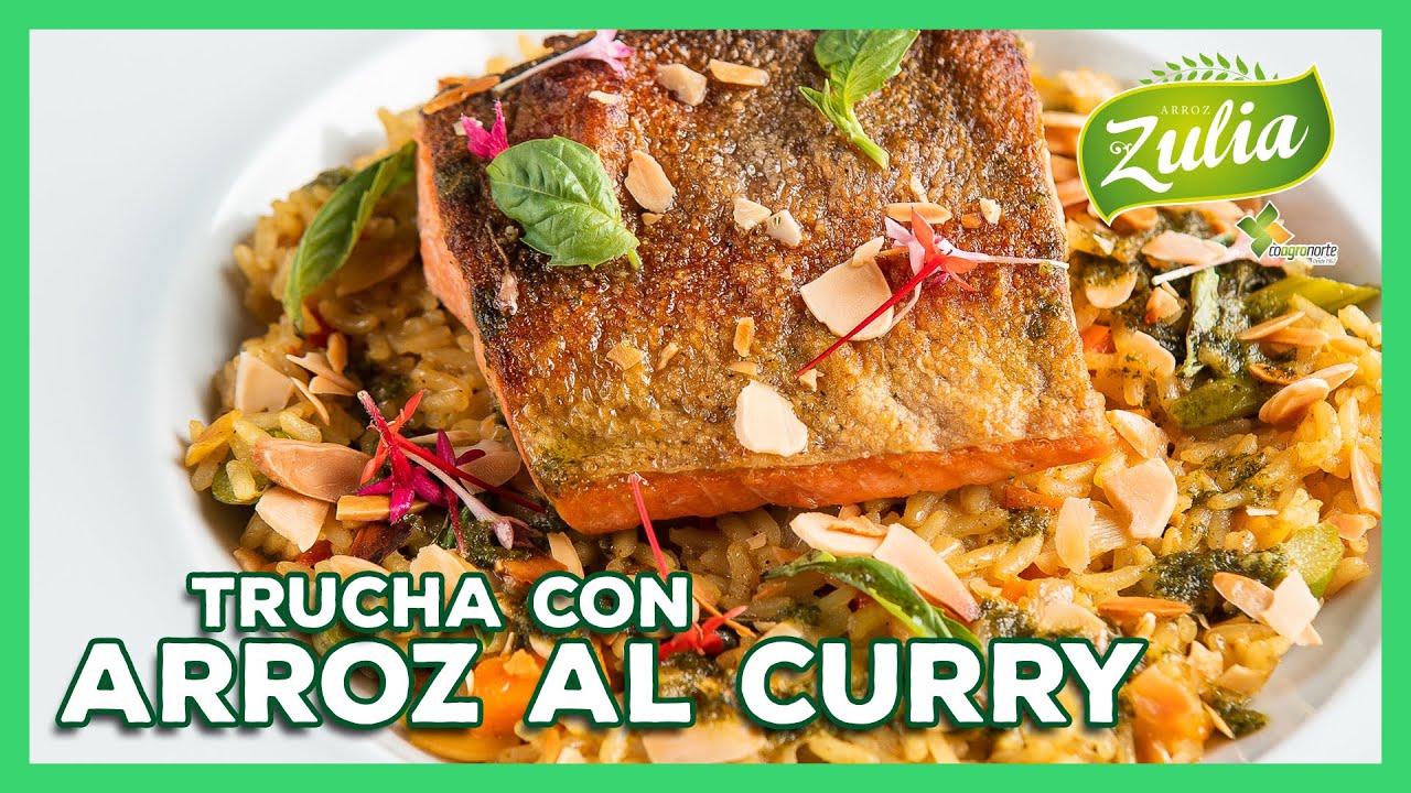 TRUCHA CON ARROZ AL CURRY | Restaurante