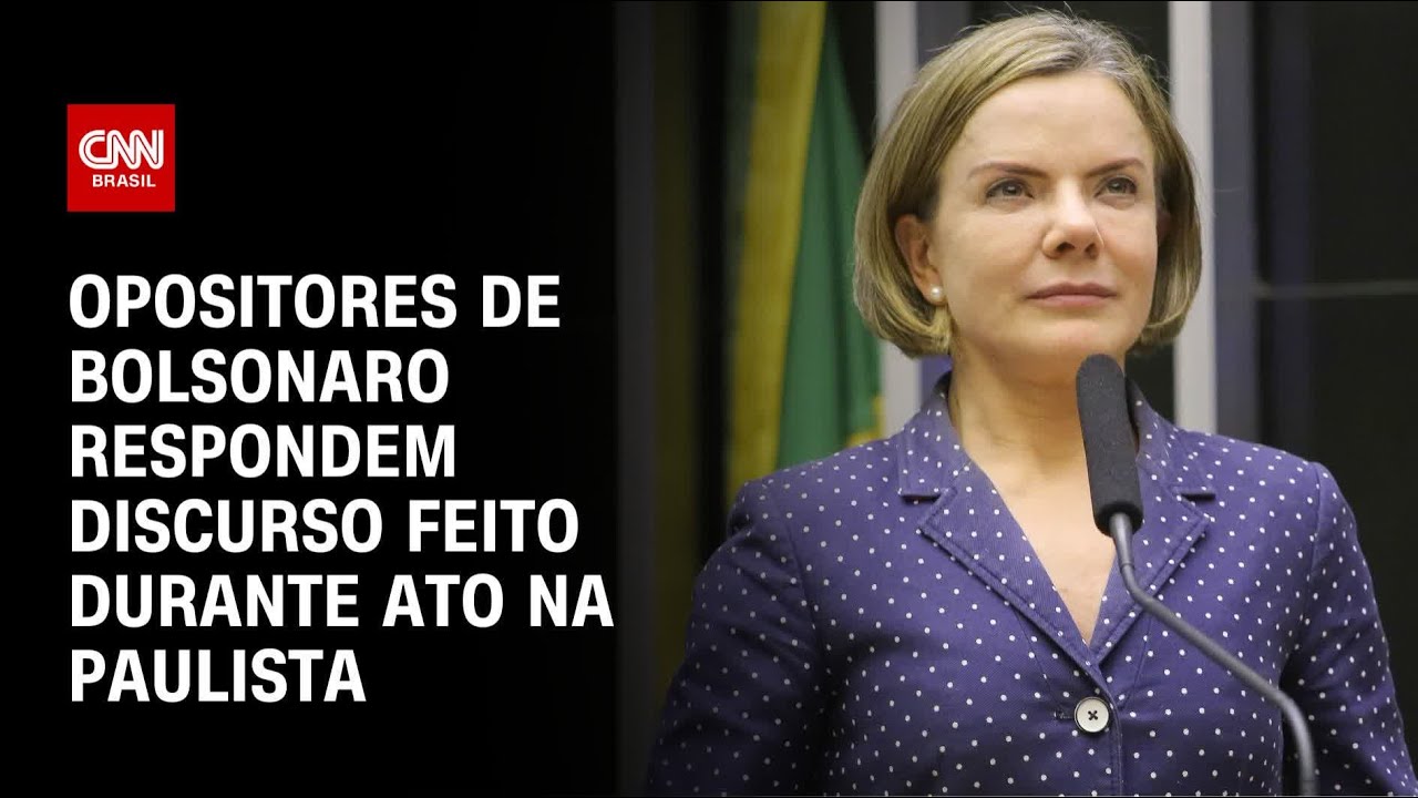 Opositores de Bolsonaro respondem discurso feito durante ato na Paulista | AGORA CNN
