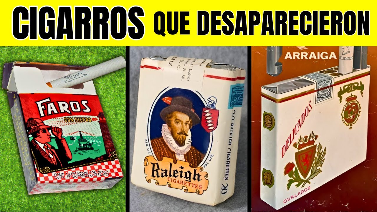 10 Marcas de Cigarros MEXICANOS Que DESAPARECIERON !!