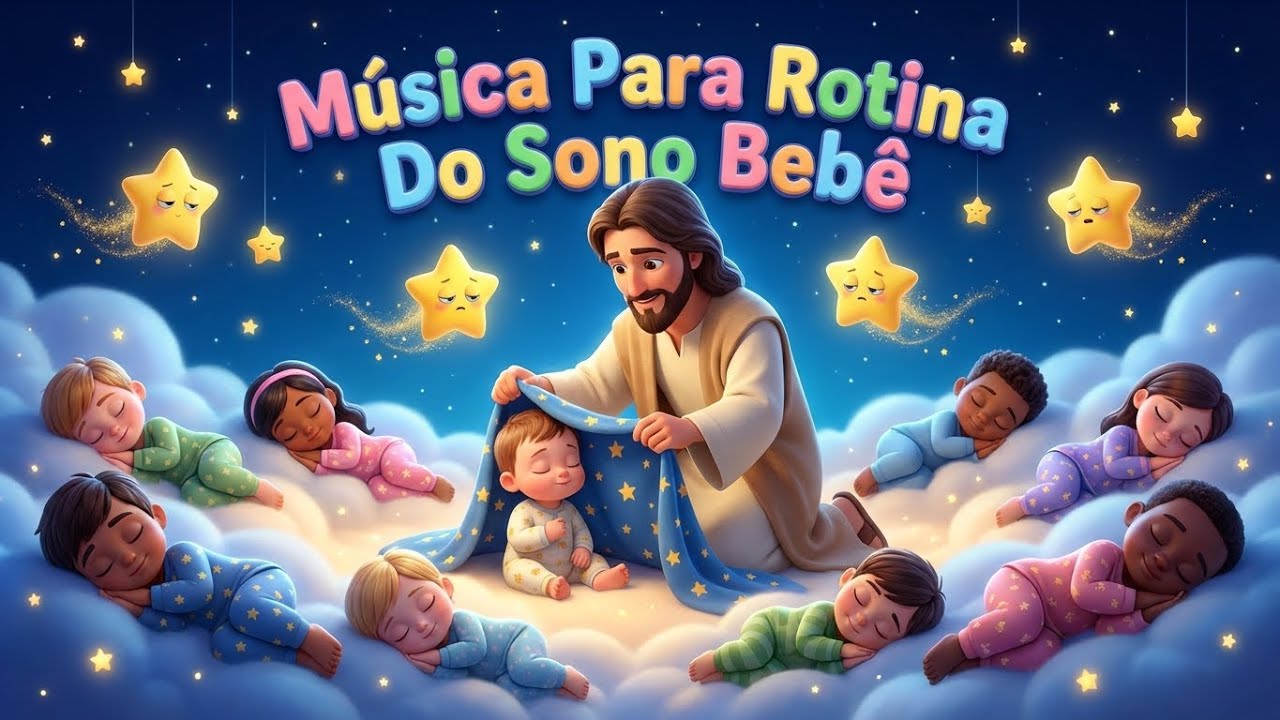 Dormir com Jesus presente, música cristã lenta para acalmar o berço agora
