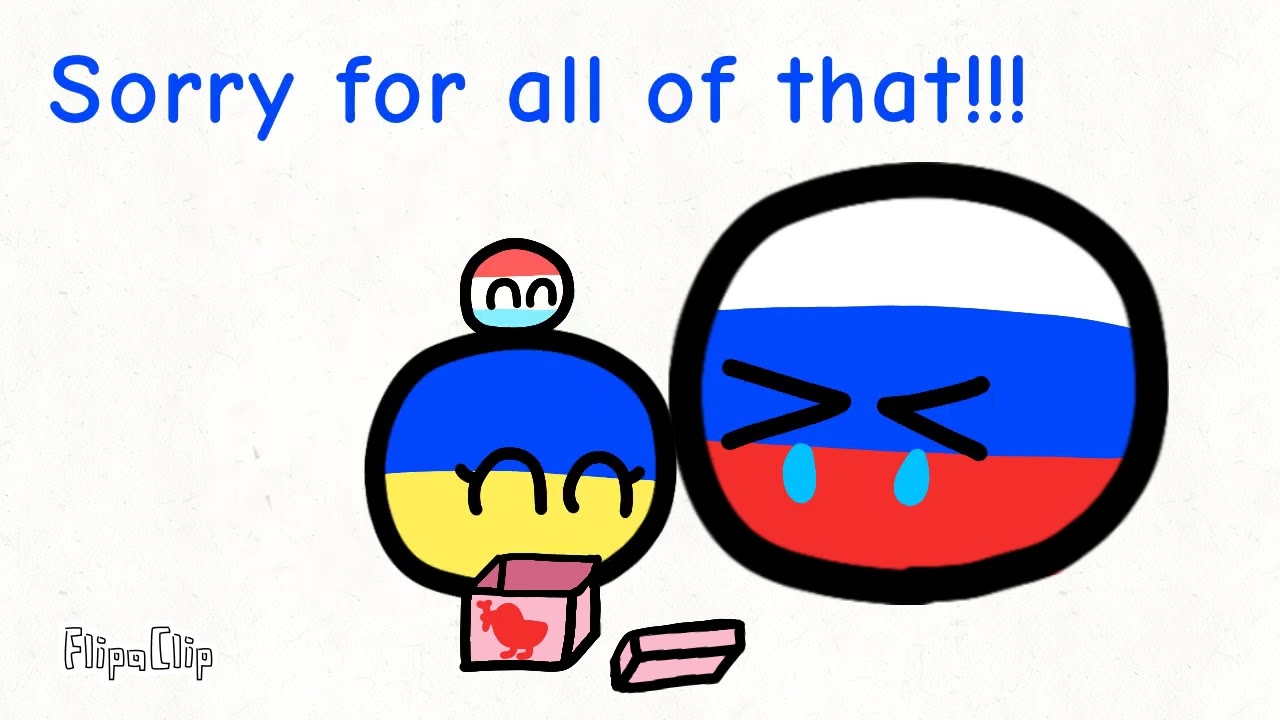 A Little Christmas Animation (with a new style) #flipaclip #countryballs