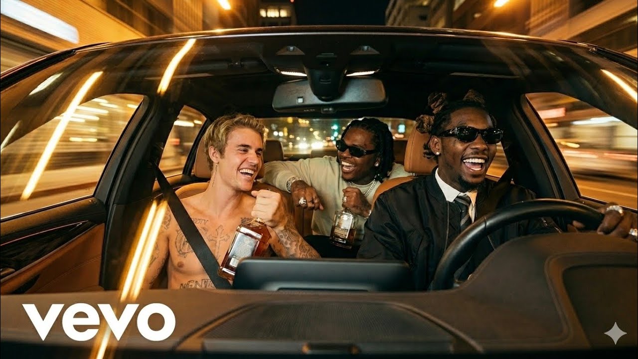 Offset, Gunna, Justin Bieber - Midnight Trip (Official Video)