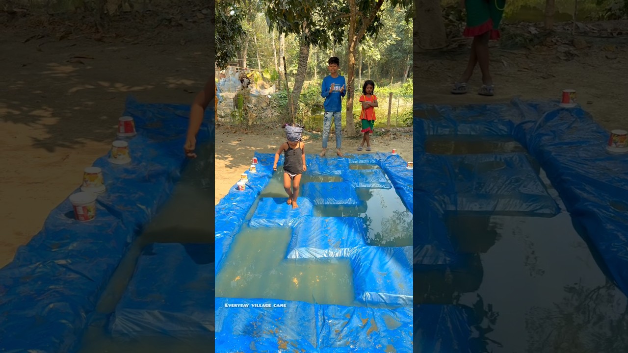 Amazing Game 🔥 মজার অবাক করা খেলা!#shorts #trending #amazing #villagegame