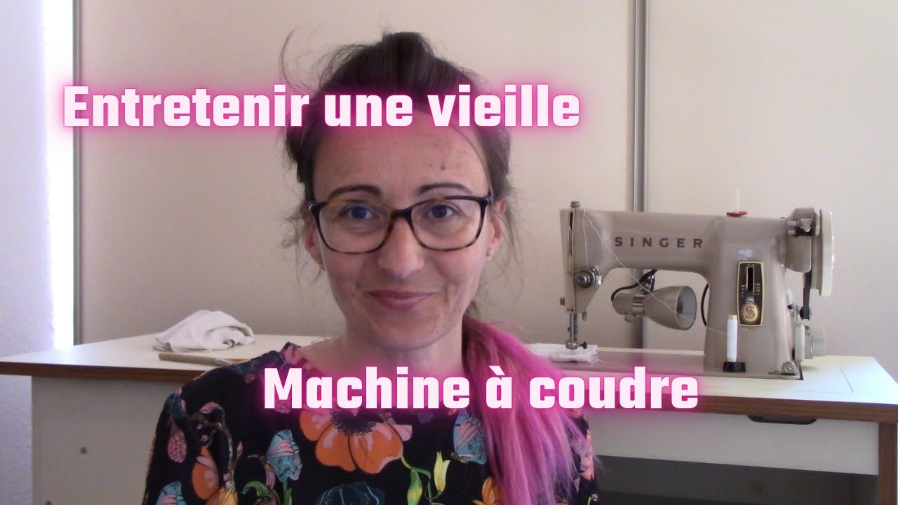 Comment nettoyer et huiler une vieille Machine à coudre #SINGER ?