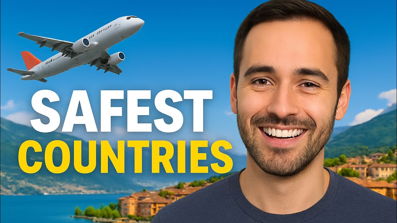 Top 10 Safest Countries to Travel in 2025 🌍✈️ || Safest Places to Visit in 2025 You’ll Love ❤️