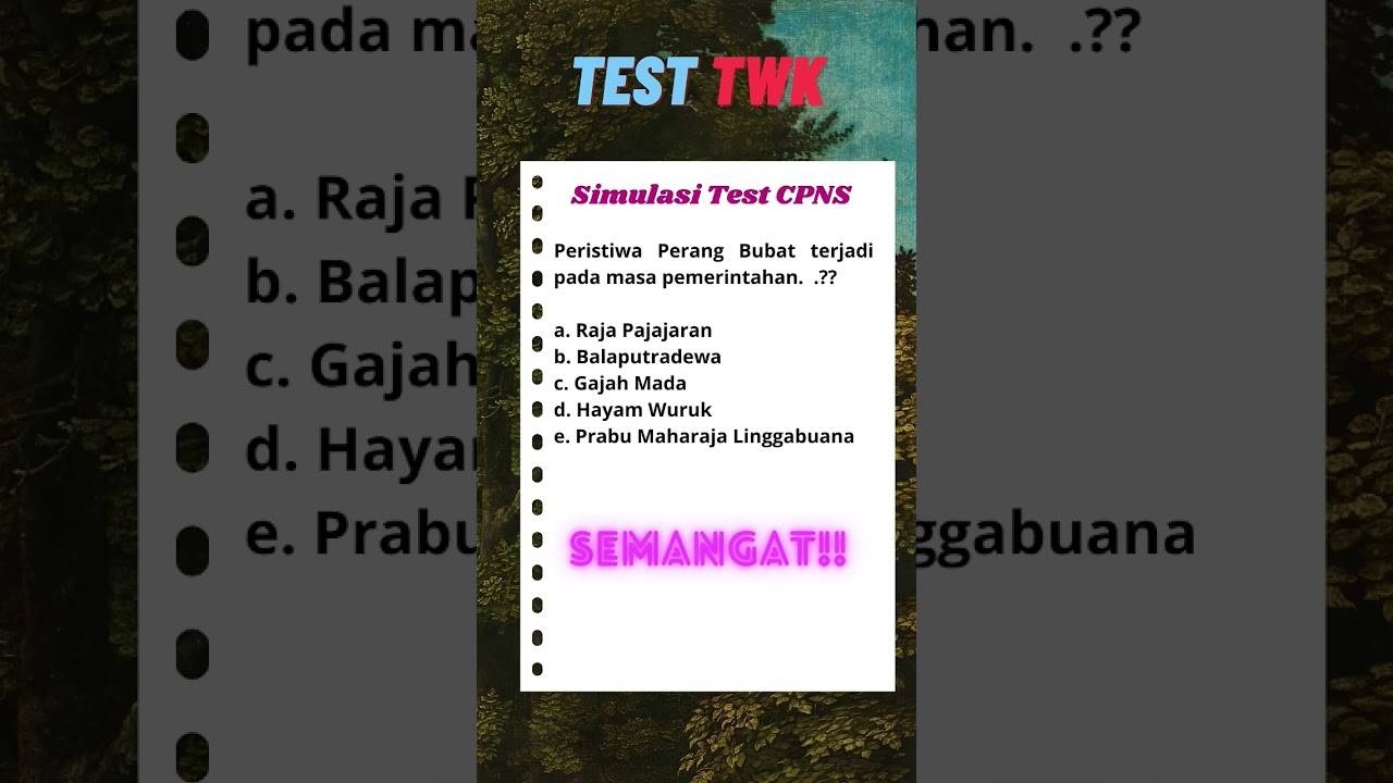 Jawaban kalian apa gaiss.  .?? #simulasi #testcpns #twkcpns 20:55