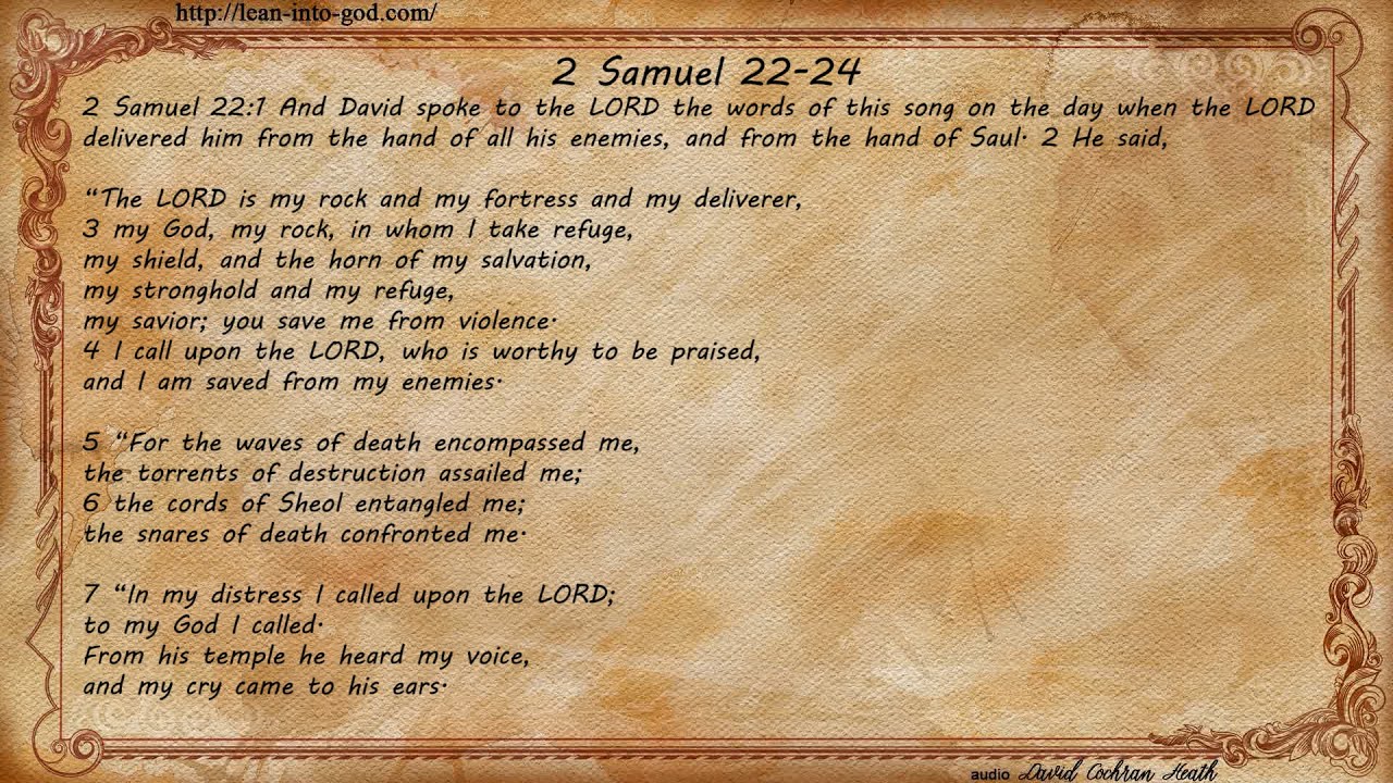 2 Samuel 22-24