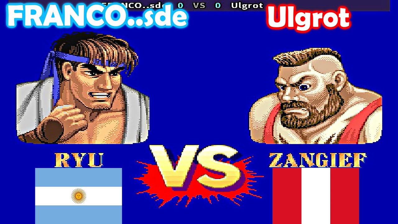 Street Fighter II': Champion Edition - FRANCO.SGOO vs Ulgrot